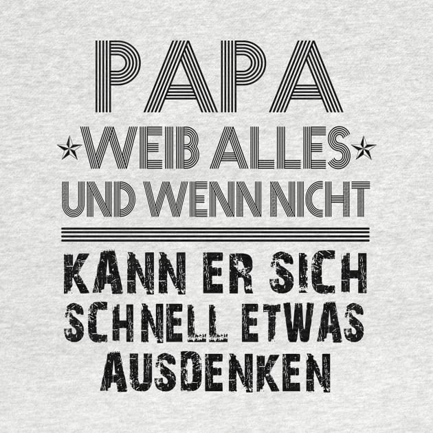 PAPA WEIB ALLES UND WENN NICHT KANN ER SICH SCHNELL ETWAS AUSDENKEN by AdelaidaKang